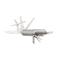 Multi function stainless steel army knife